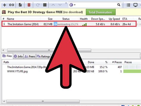Do it before you inspect or open the downloaded file to verify it is safe. . How to download using torrent